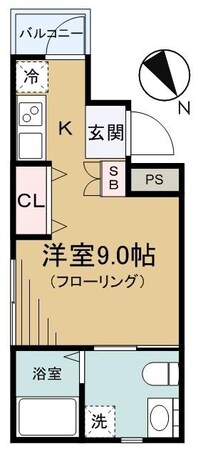 プリエール諏訪の物件間取画像
